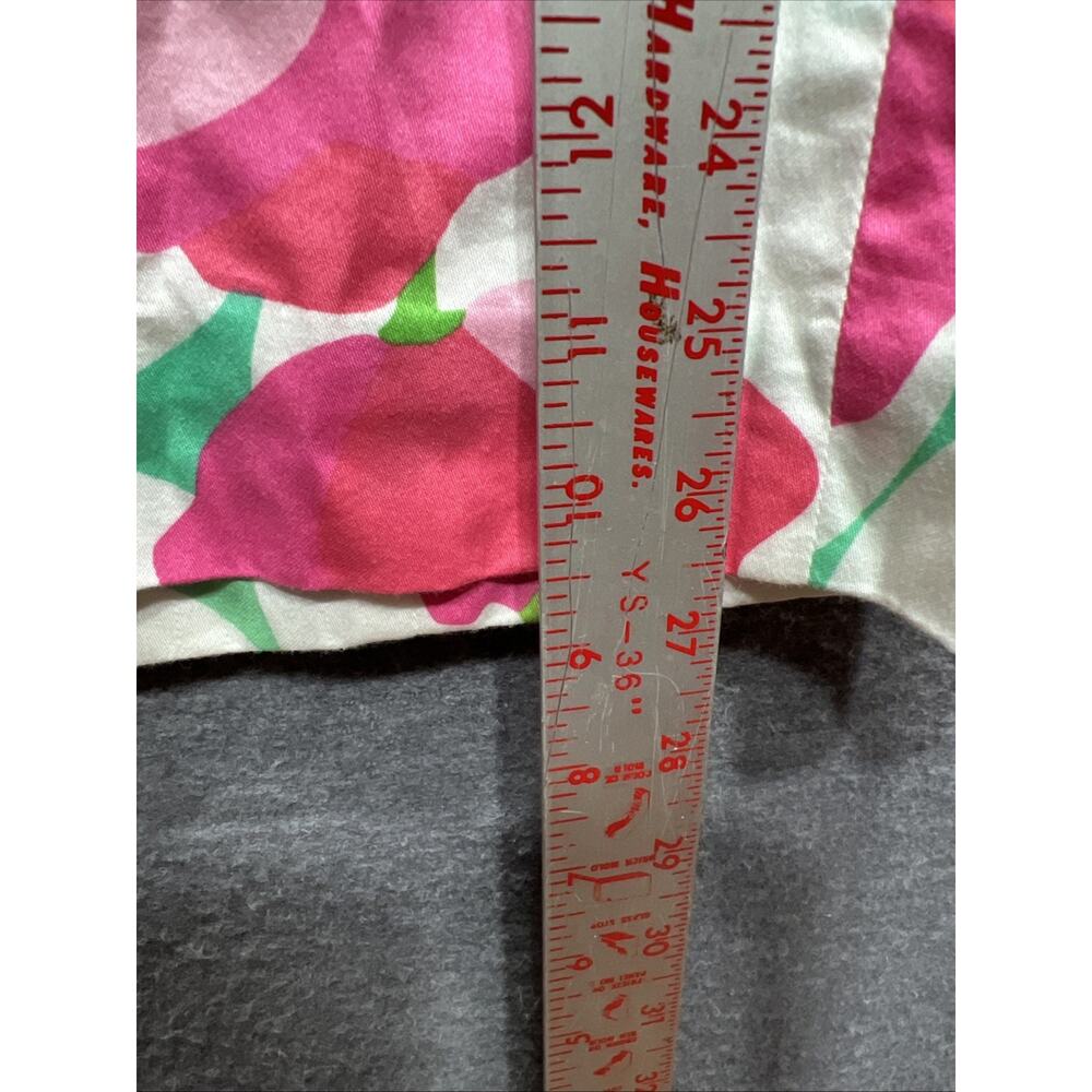 Lilly Pulitzer Franco Dress Classic White Had Me A Blast Floral Strapless Size 8 - Picture 14 of 14
